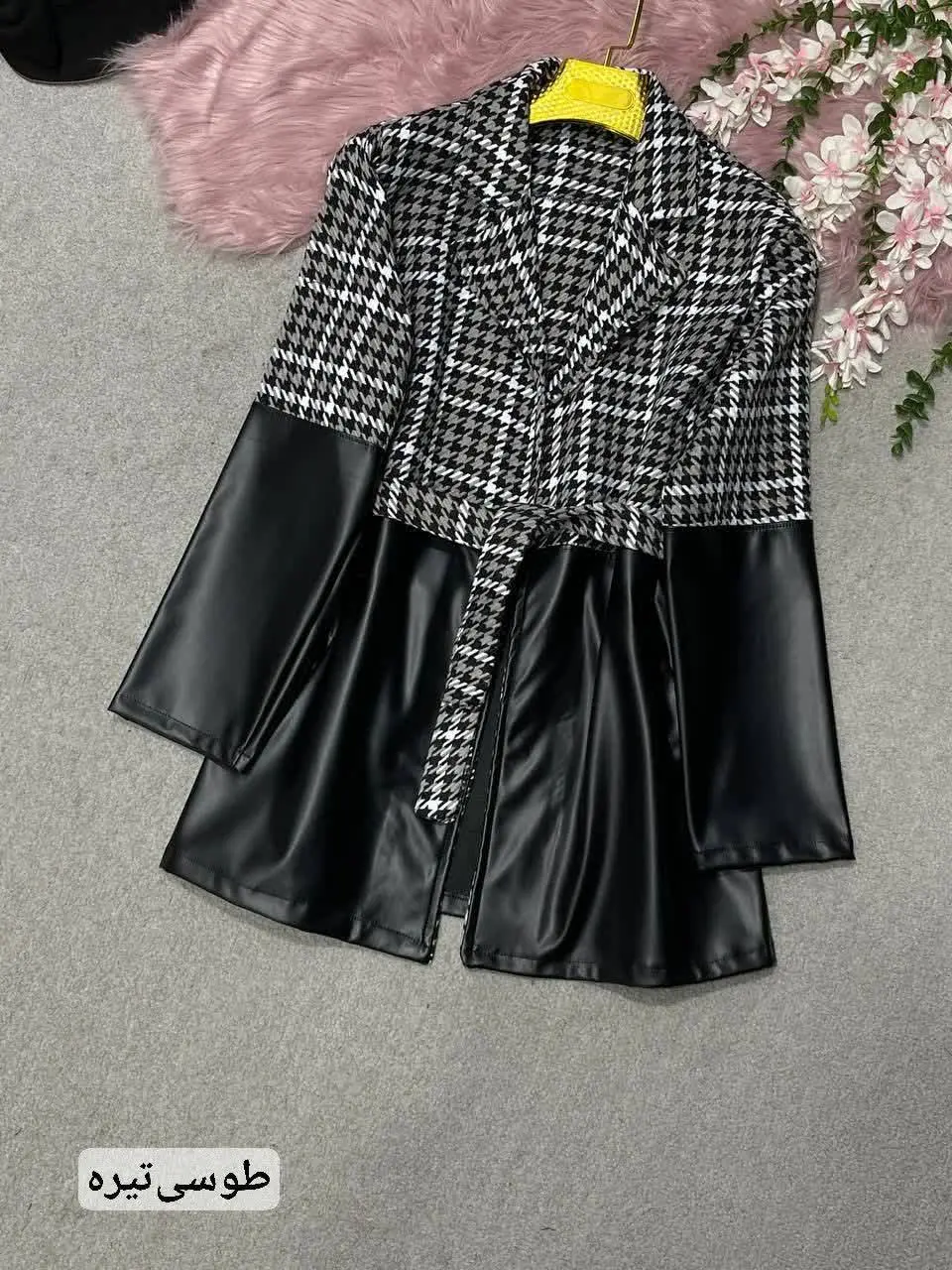 🛍نام: مانتوترکیبی ترلان🍂
