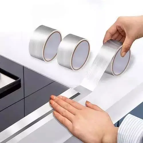 چسب آلومینیومی دور گاز ۵ سانت
