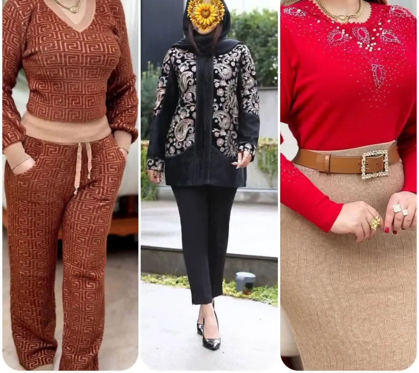 بیشتر از ۲۰۰ مدل شومیز و مانتو داره
