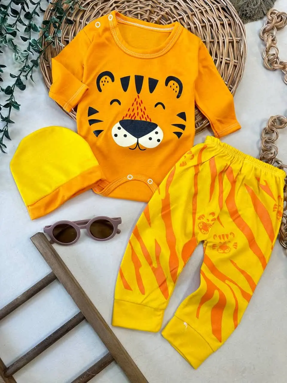 🎀ست سه تیکه نوزادی از سایز...