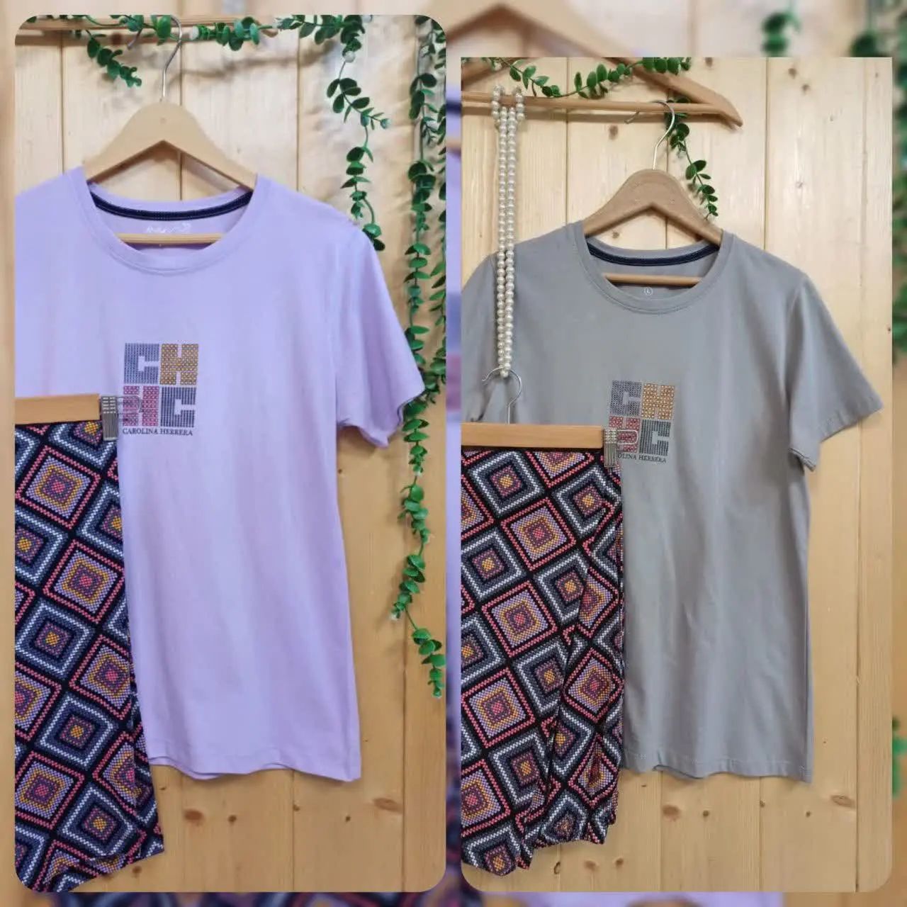 ✔️ تیشرت و شلوار نخ پنبه