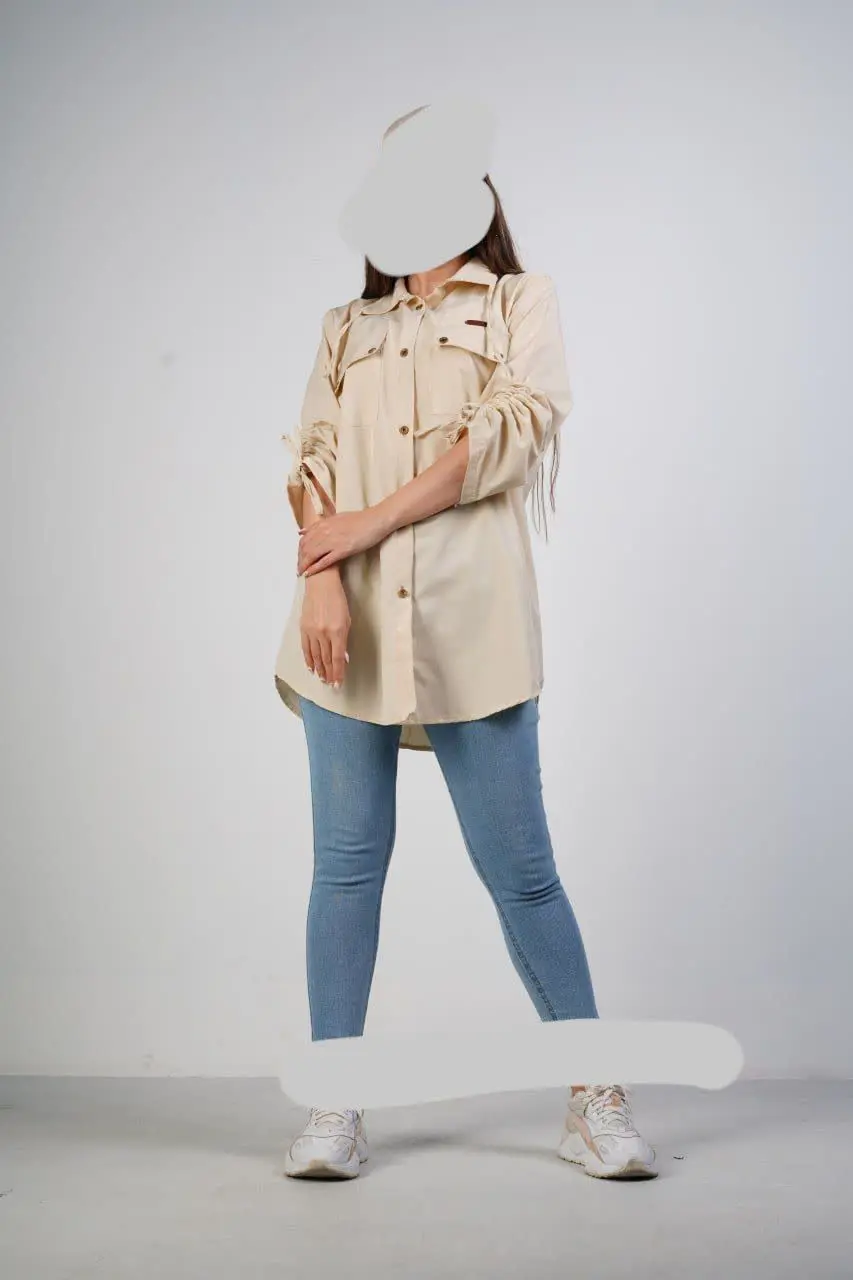 نام: مانتو آستین گت دار
