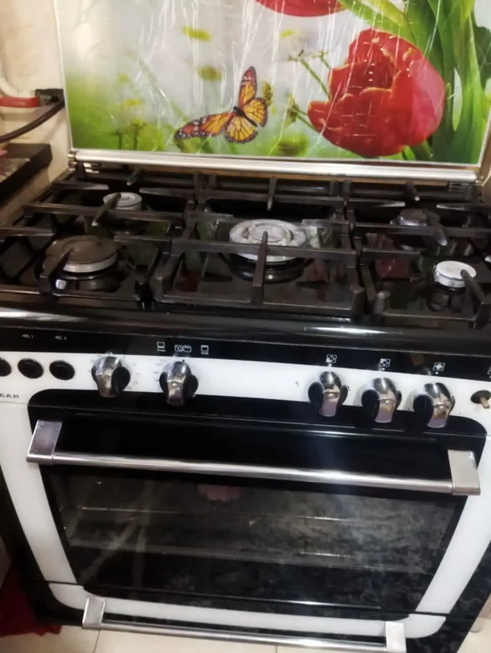 گاز فر، پنج شعله تمیز و سال...