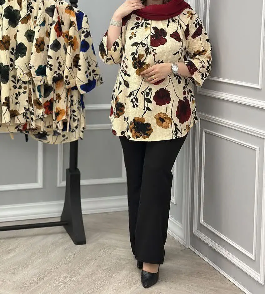 🖋نام: تونیک یقه منگوله دار نادیا
