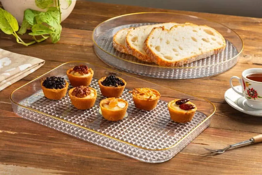 سینی اکرولیک گرد و مستطیل
