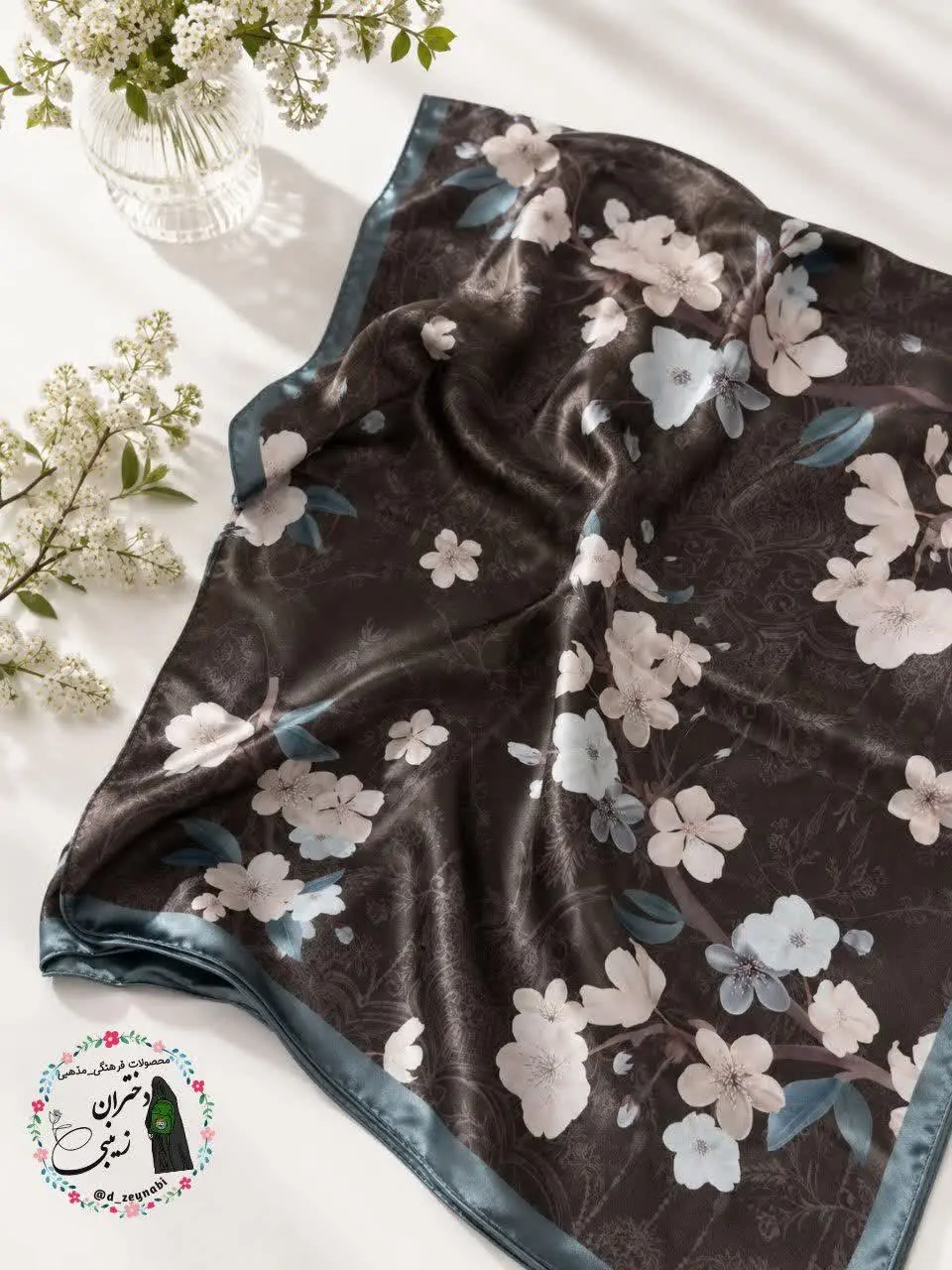 🌹 روسری ابریشم توییل