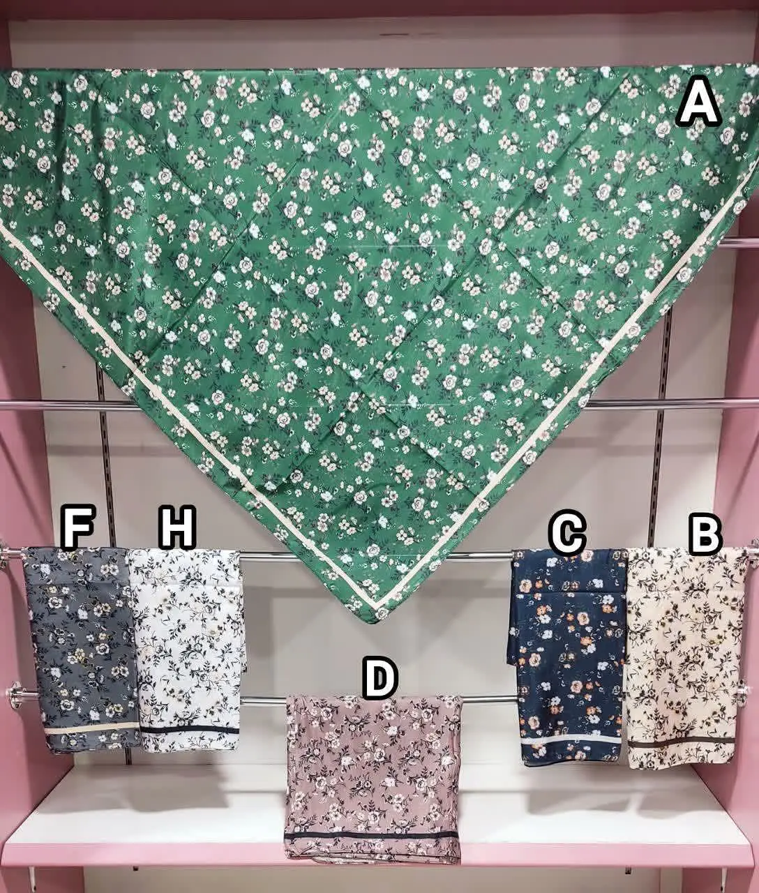 #روسری طرح گندم
