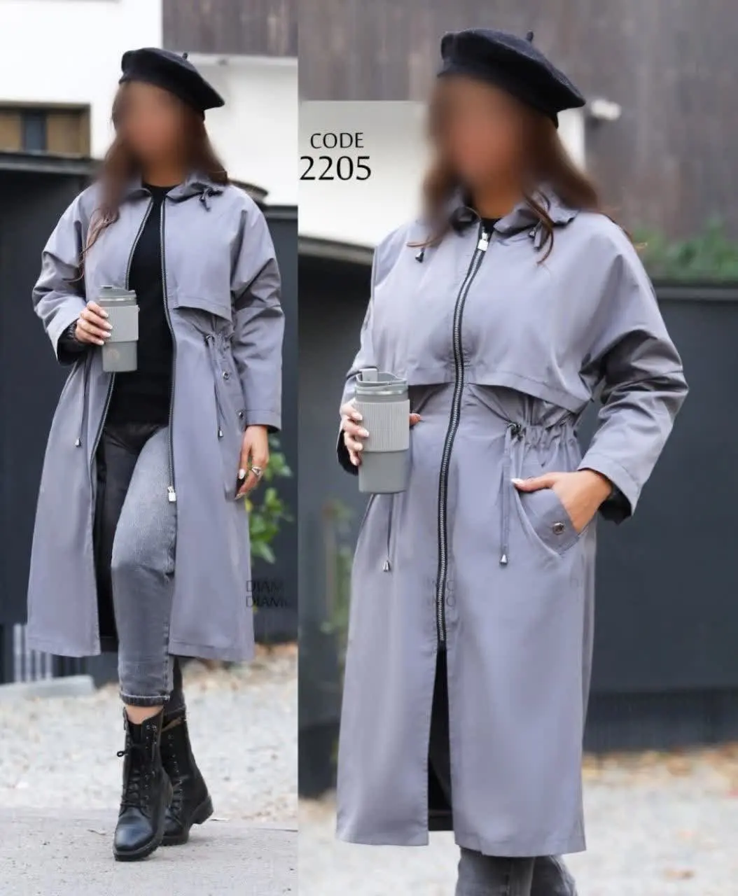 یقه کار دو مدله، هم ساده و هم با گت جمع و ایستاده و حالت عروسکی میشود 
