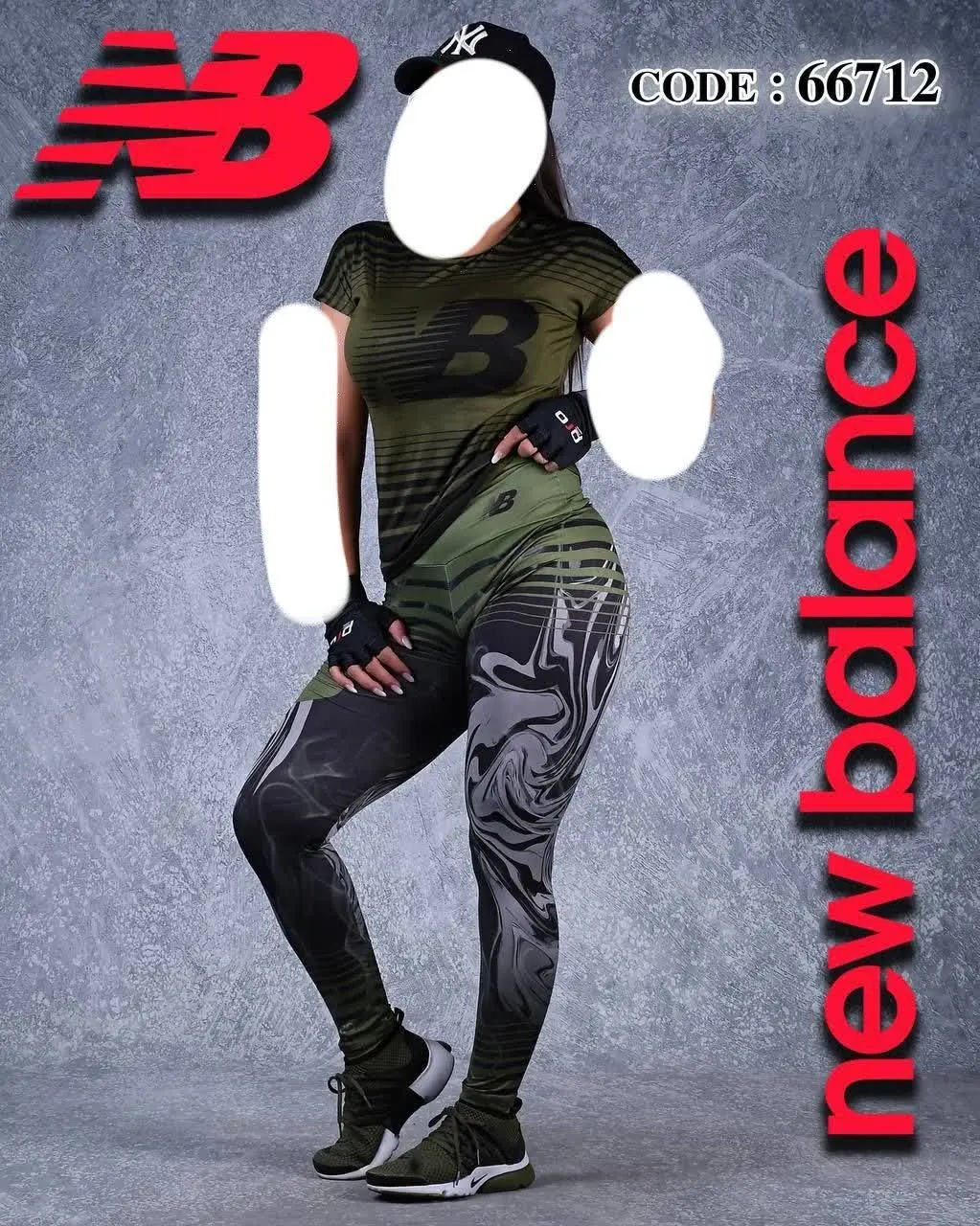 ست تیشرت و لگ کمر پلاس
