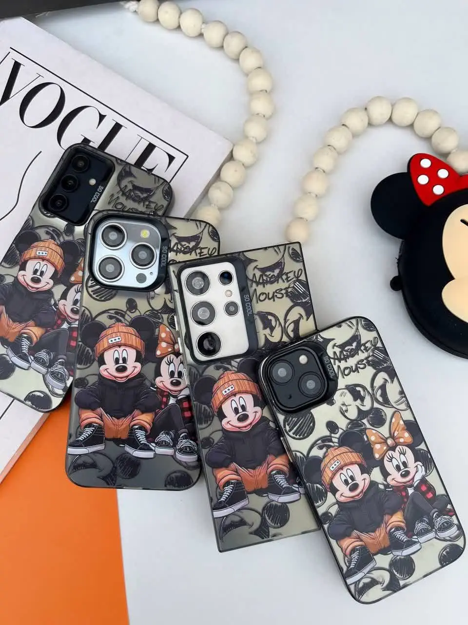 قاب میکی موس سوکول مات هولوگرام مخصوص انواع #سامسونگ #شیائومی و #آیفون 
