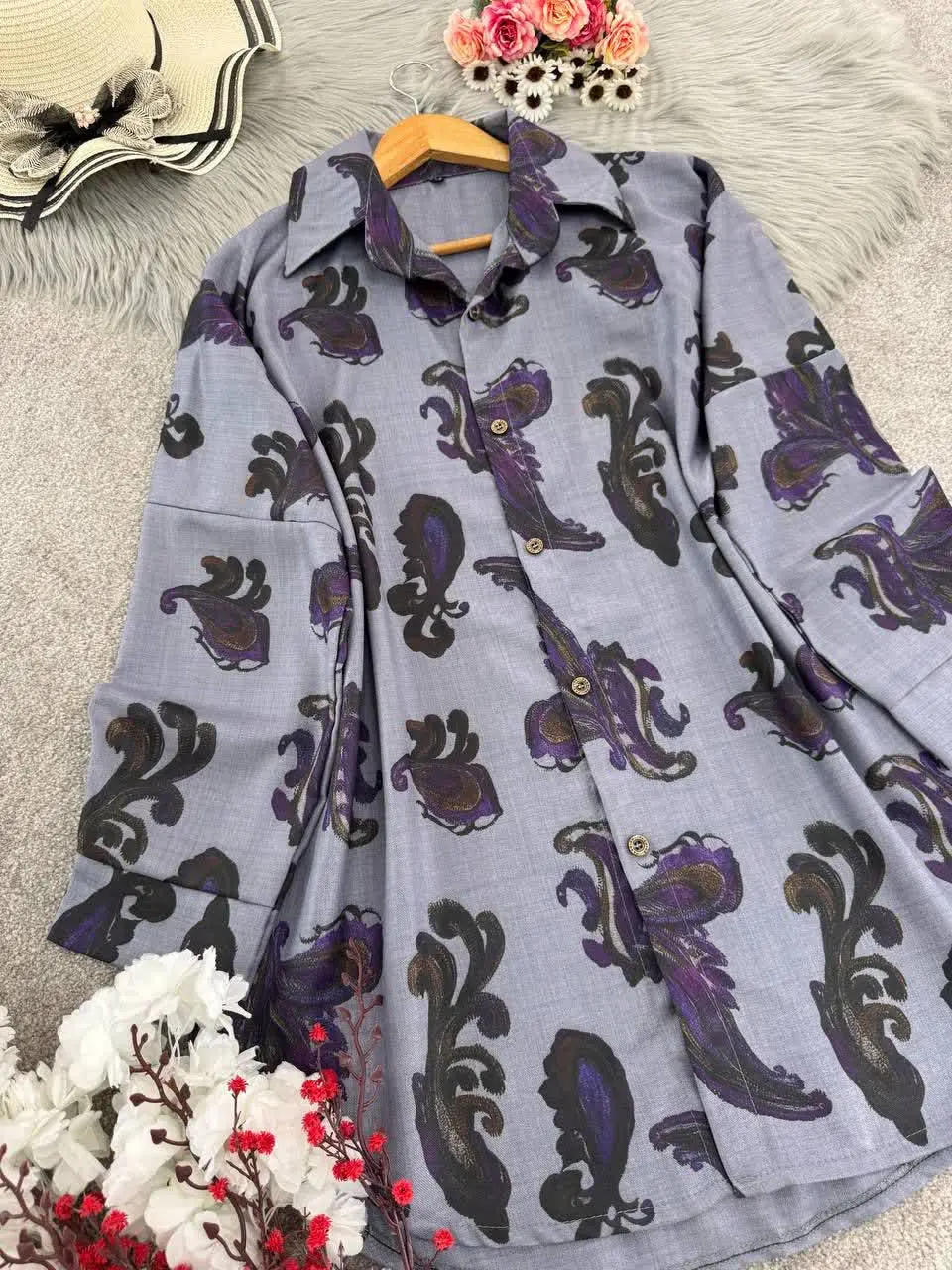 شومیز مانتویی ایتالیایی