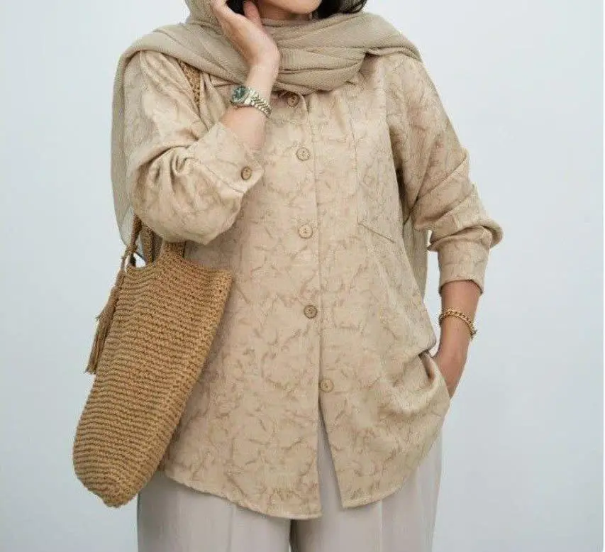 🛍نام: تونیک مانتویی عطرا🌱
