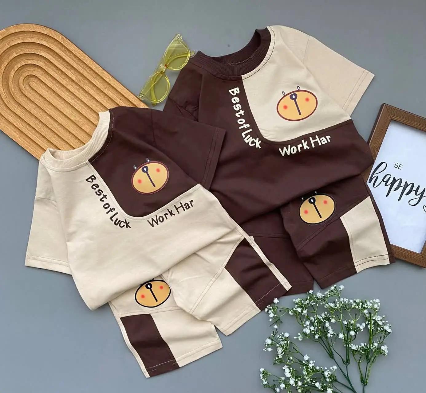 🔮تیشرت شلوارک اسپرت طرح تدی🔮
