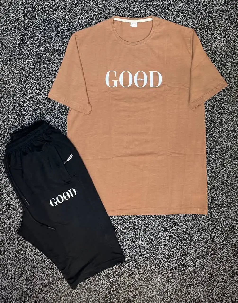 🖋نام: تیشرت شلوارک مردانه GOOD
