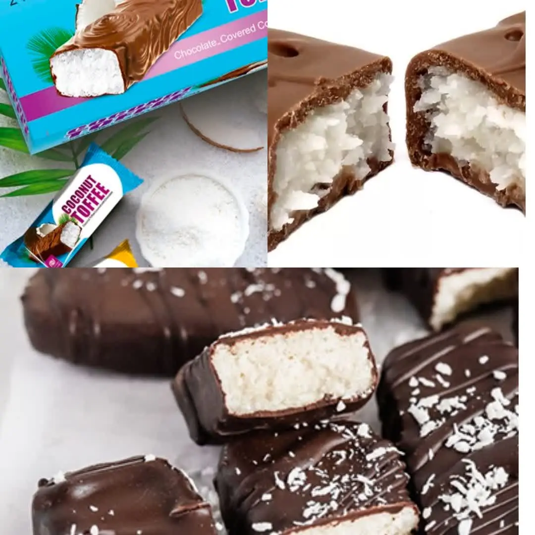 🌰 شارژ شکلات کاکائو با مغز نارگیل 🥥
