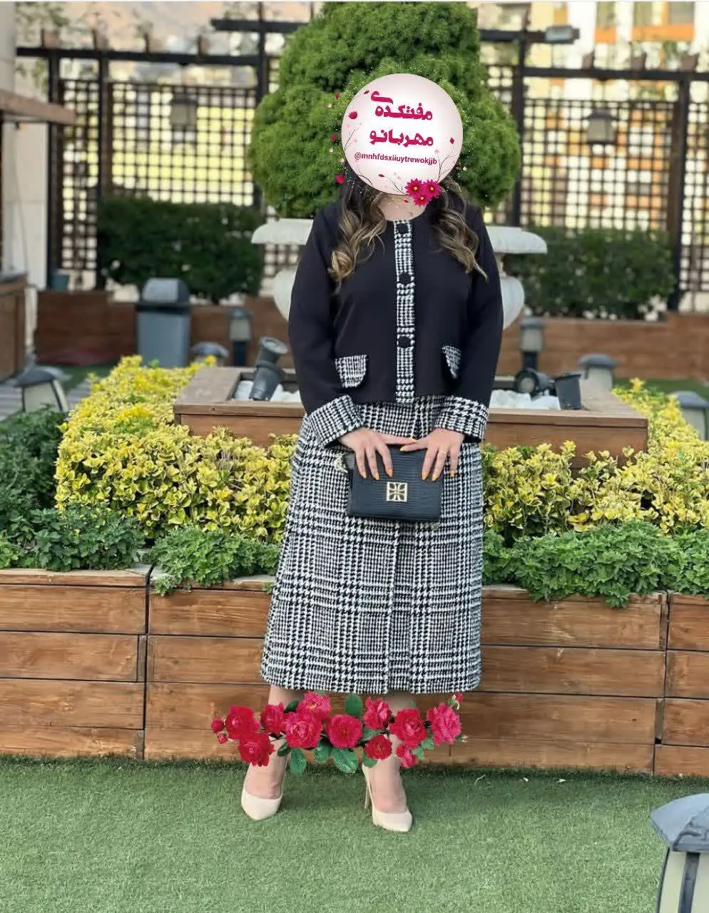 👚 نام: مدل صنم (کت و دامن) 
