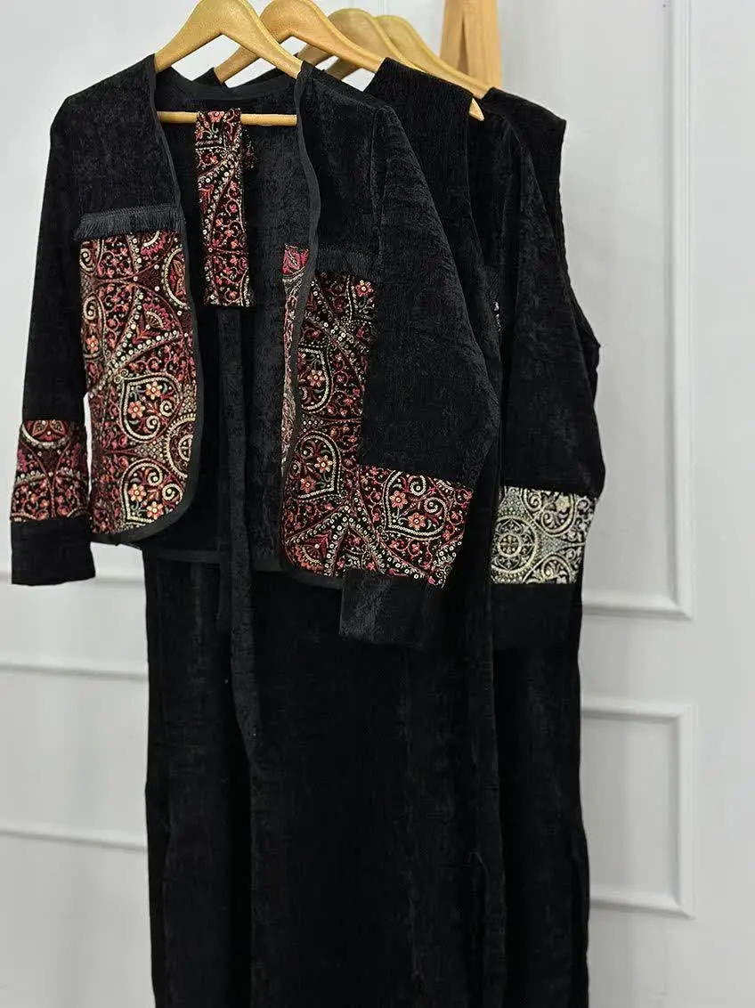 🛍نام: ست کت سارافون ریش دار🍂
