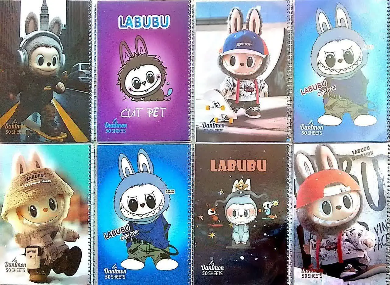 ❗ دفتر ۵۰ برگ خطی مجلد لبوب...