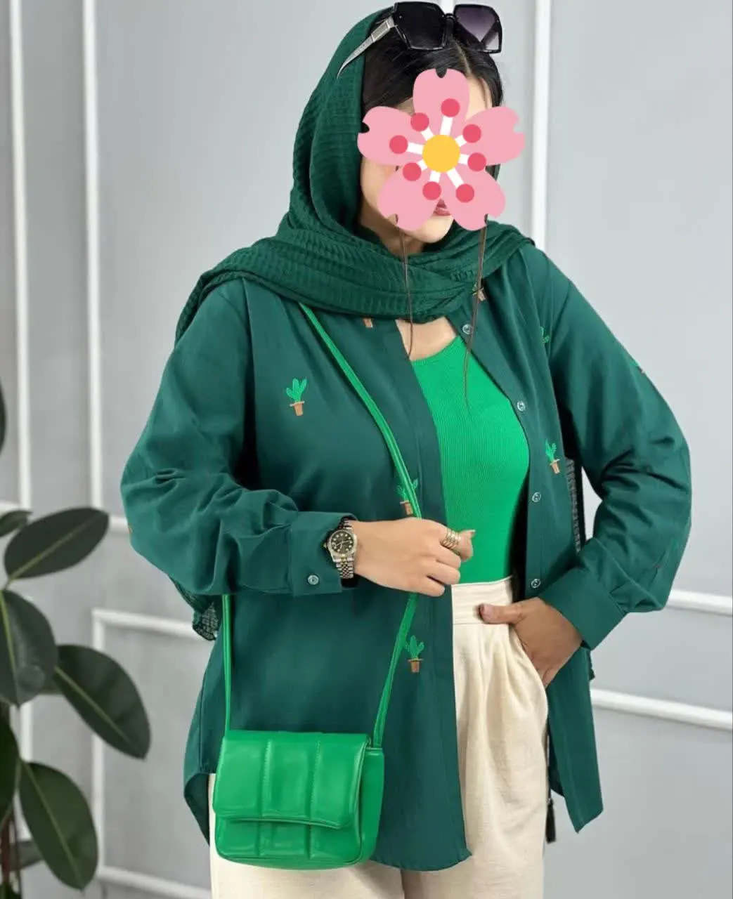 نام: شومیز مانتویی کاکتوس
