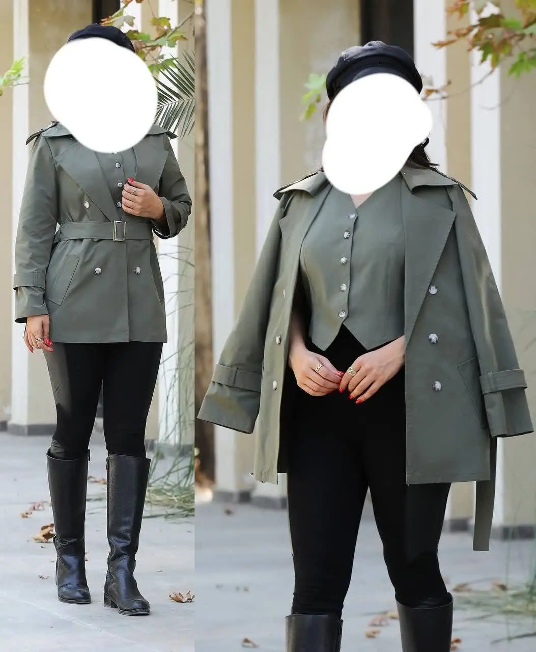 ترنچ کت مدل طلا