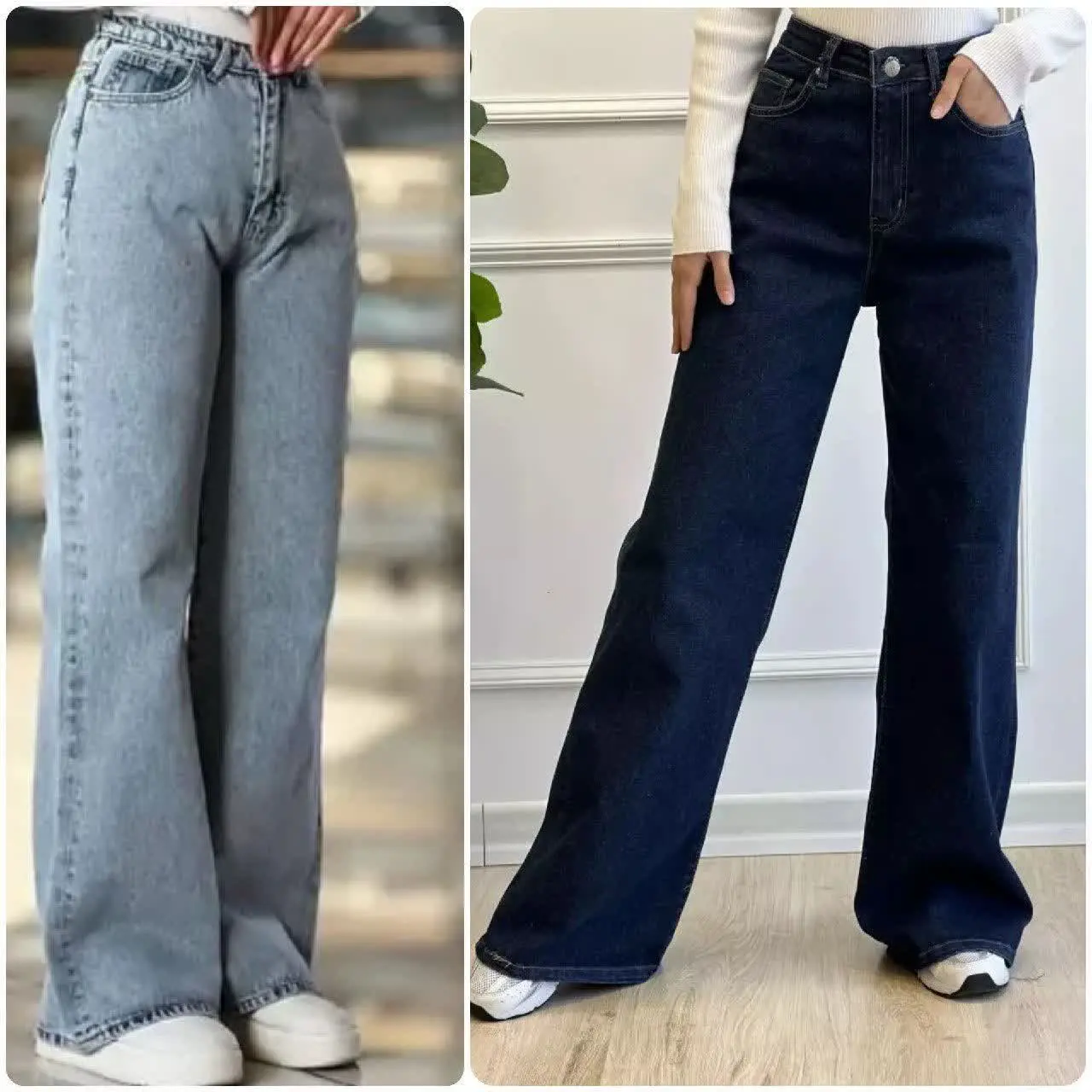 این شلوار نیم بگ با کمر مدل دار خدمتتون تقدیم میشه با کیفیت عاااااالی و قیمت عالی‌تر
