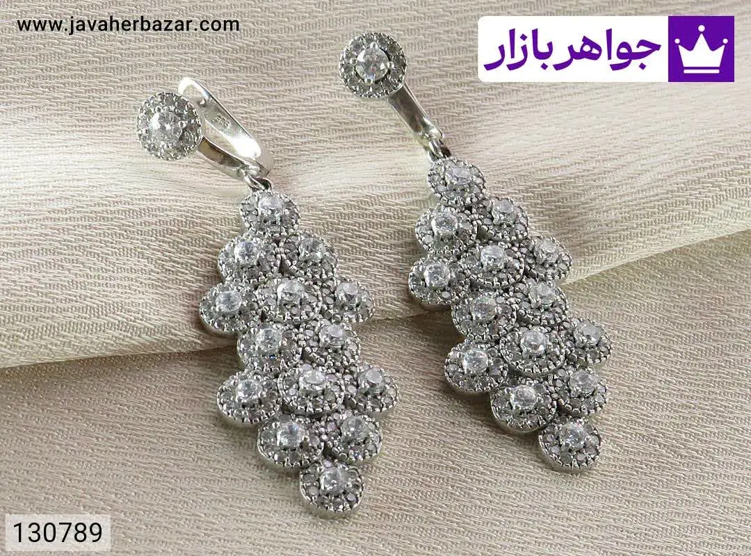 گوشواره نقره باشکوه - کد ۱۳...