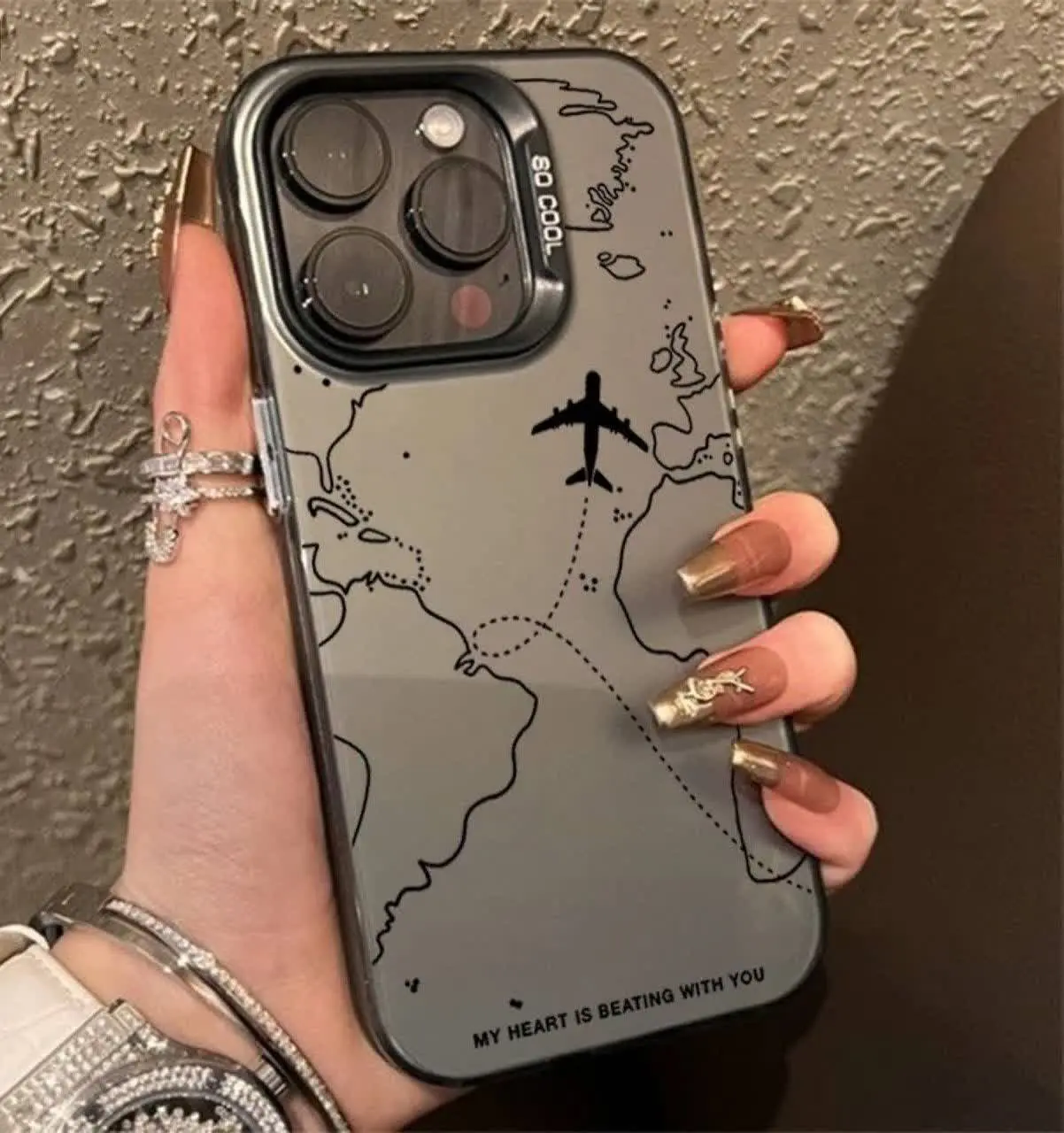 📱مدل قاب: قاب سوکول مات طرح سفر با هواپیما مخصوص انواع #سامسونگ #شیائومی و #آیفون 
