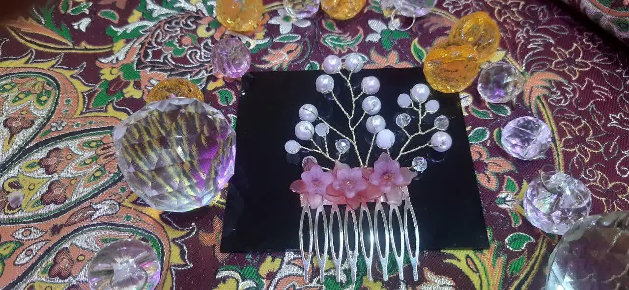 🌹#بغل_سری #شانه_شنیون ۸دندانه
