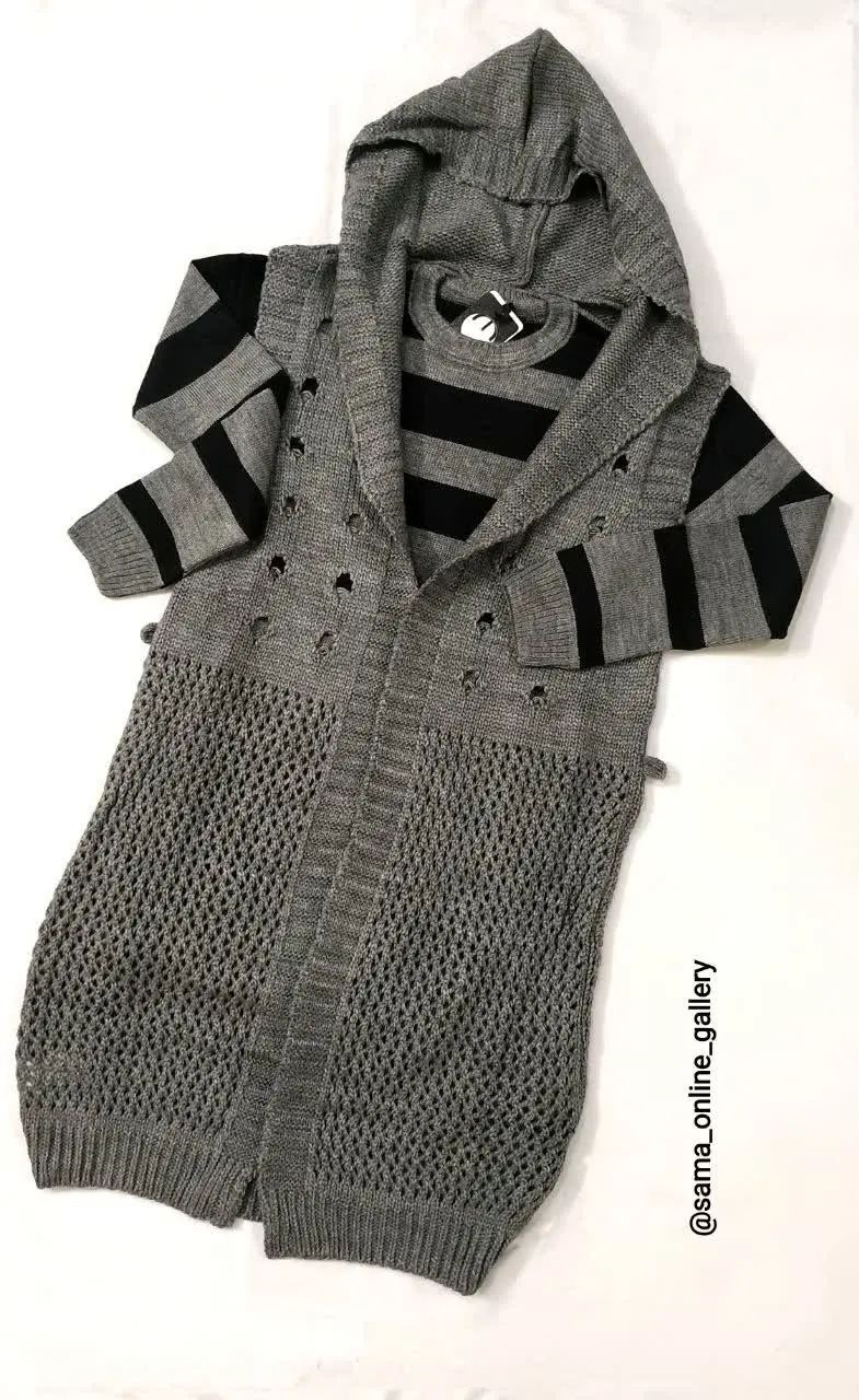 این مدل از بافت را جایگزین مانتو هم می‌تونید استفاده کنید …
