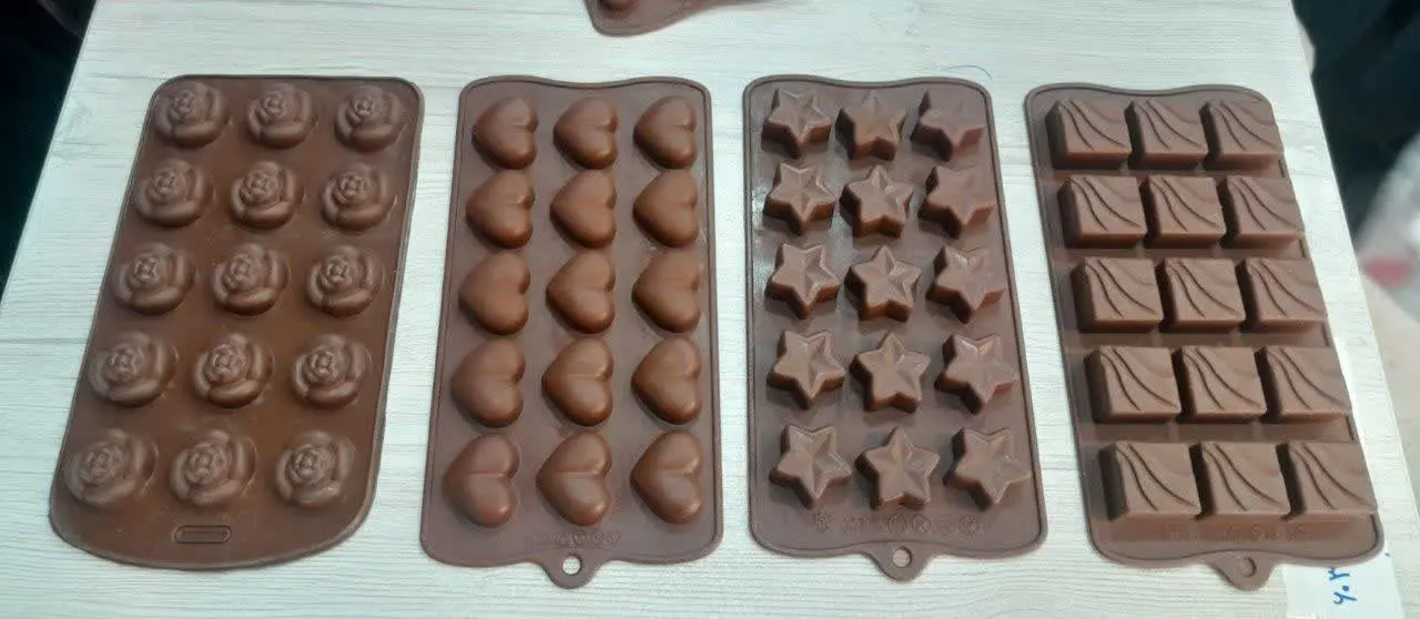 🌟قالب شکلات سیلیکونی