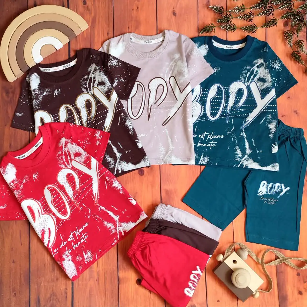 😍ست تیشرت وشلوارک Body، جنس...