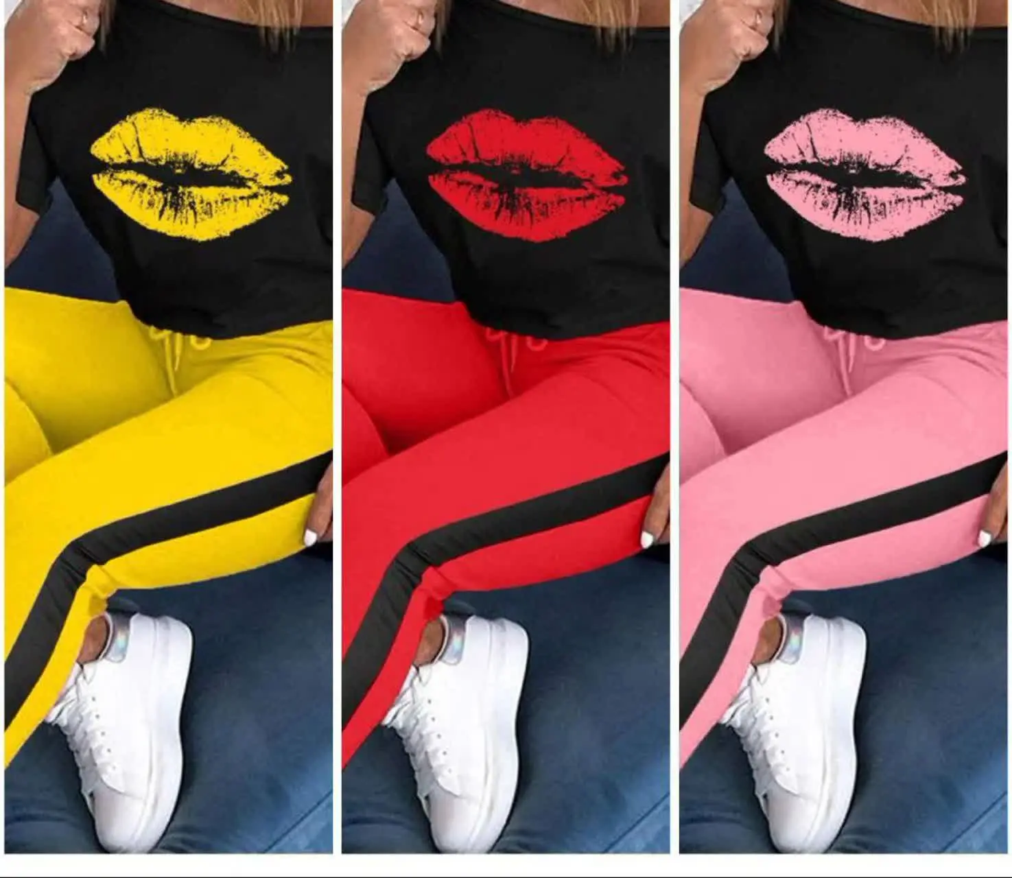 ❤️نام: تیشرت و ساپورت مدل آلیس
