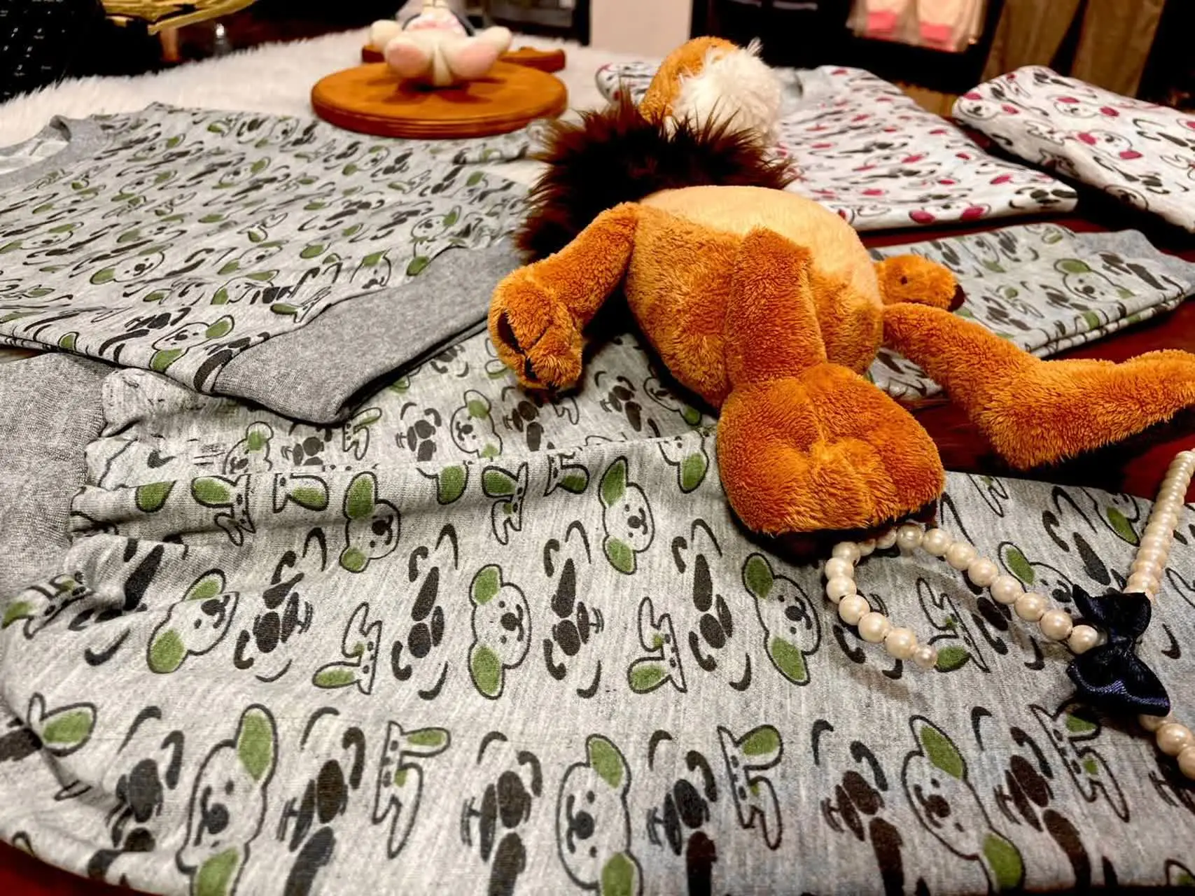 🧶 بلوز شلوار 🚘 تمام چاپ
