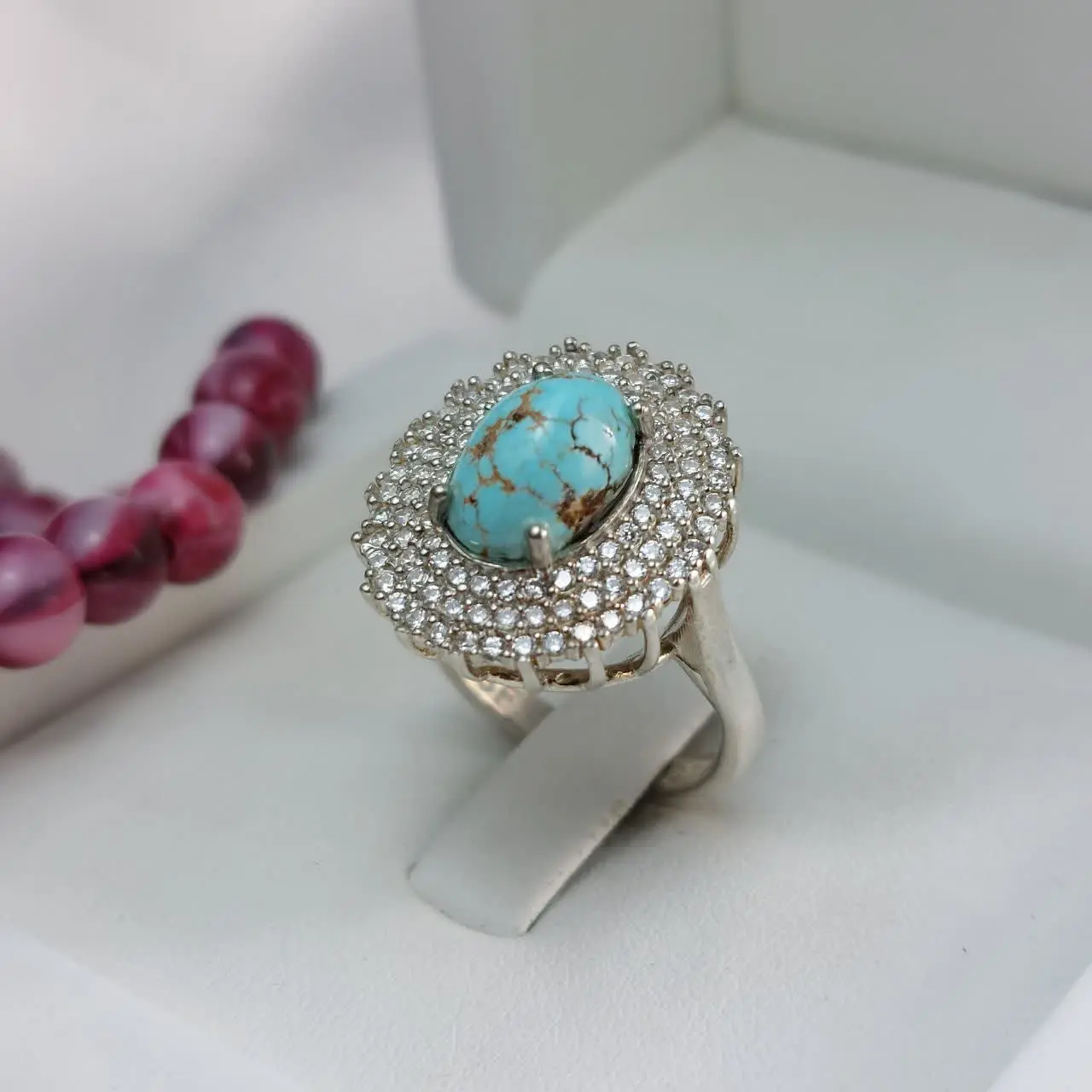 ✅انگشتر زنانه #فیروزه_نیشابور
