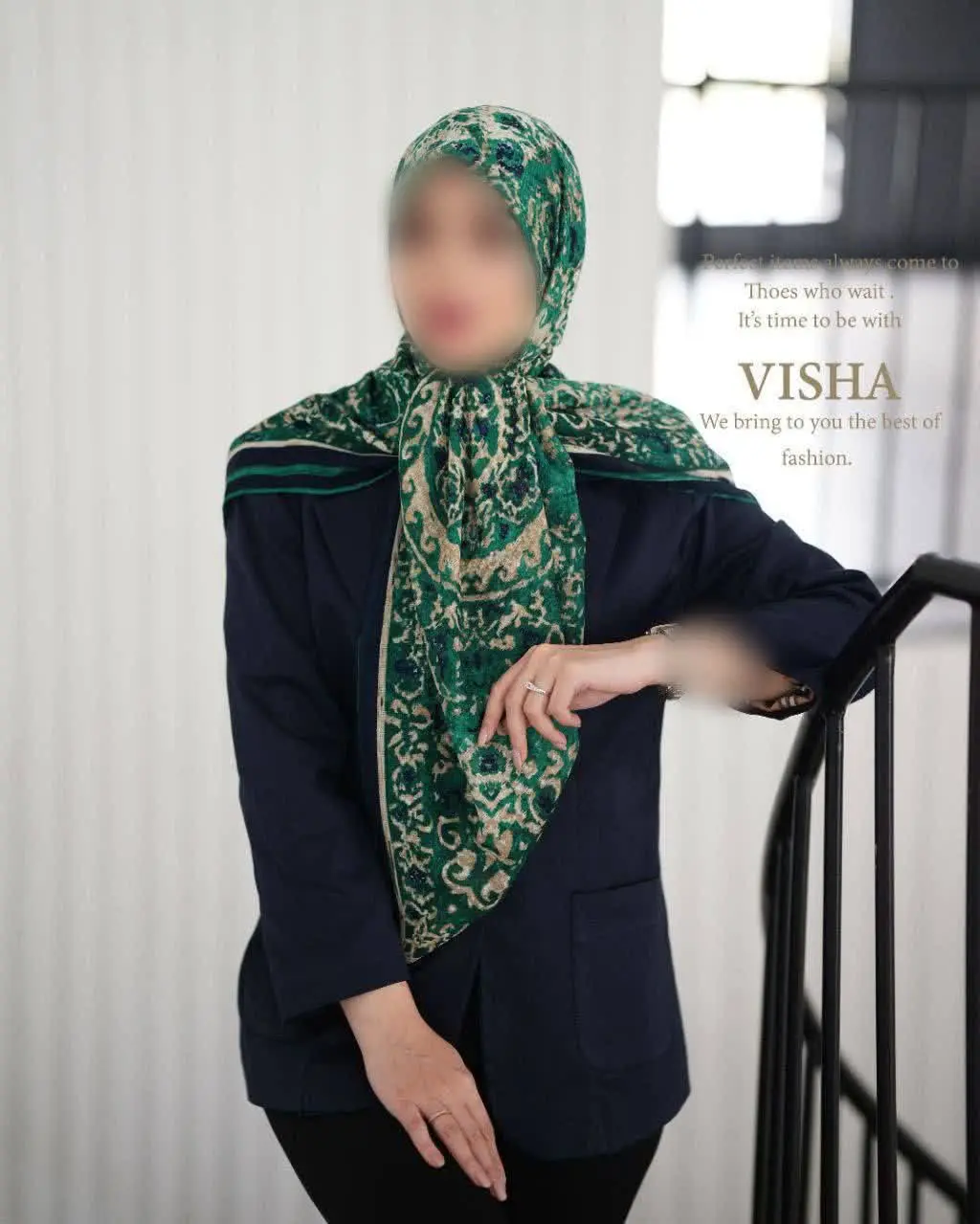 .. 👀 #روسری_نخ_کشمیر
