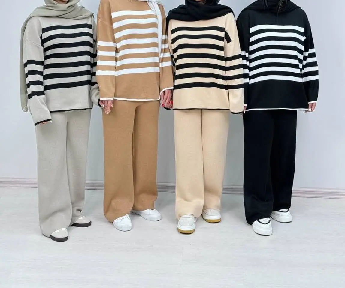 ست تونیکشلوار بافت ژاکلین