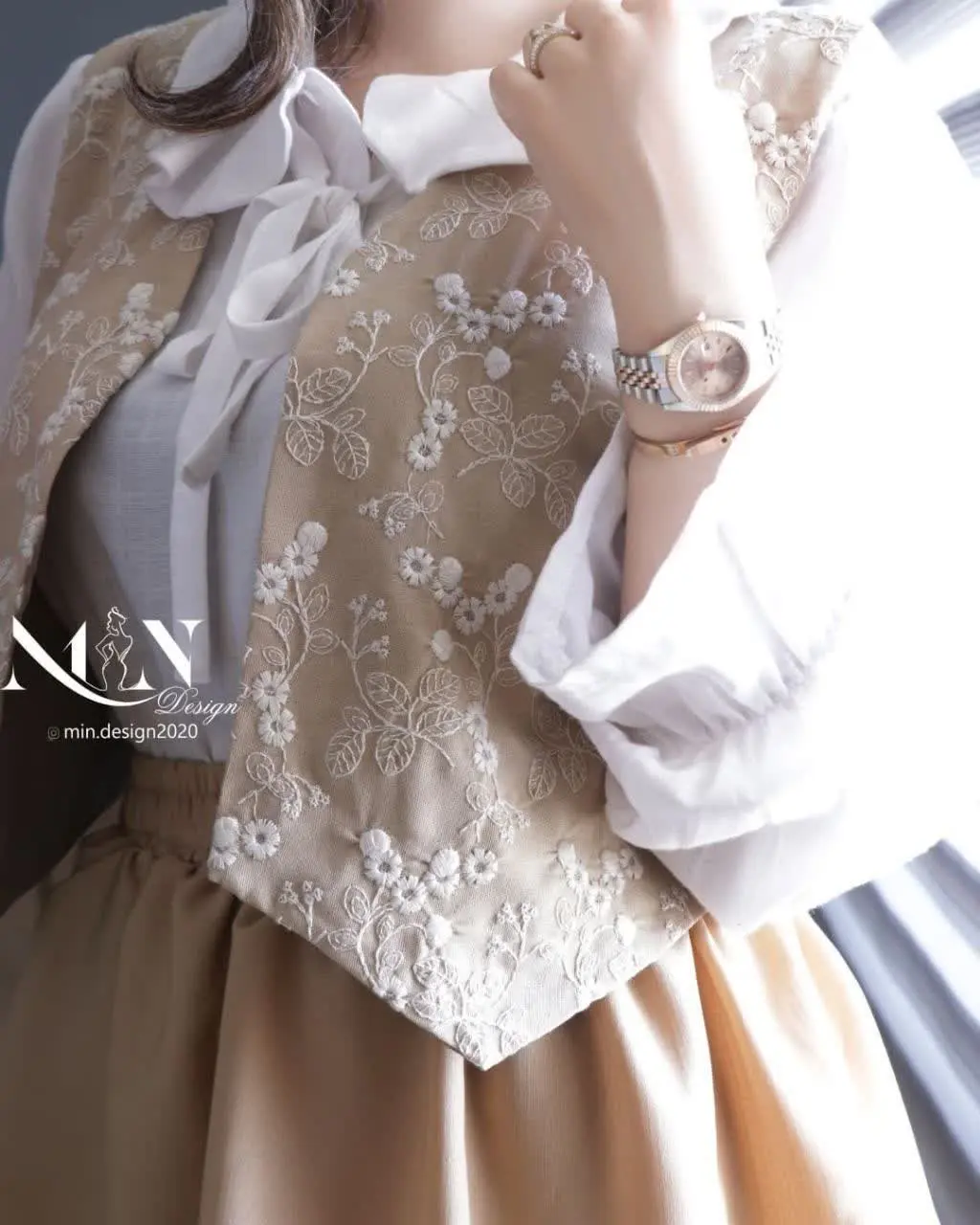 👚نام: دامن+جلیقه 
