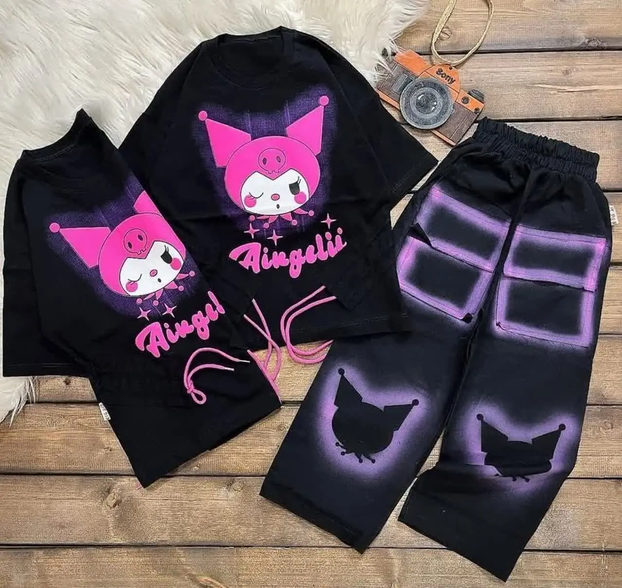 ♨️ست تیشرت شلوار کرومی😍👆