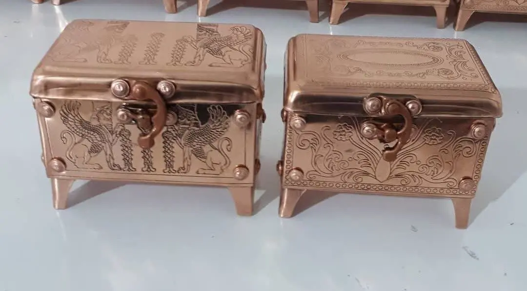 🌺 صندوق و جعبه جواهرات مسی 🌺
