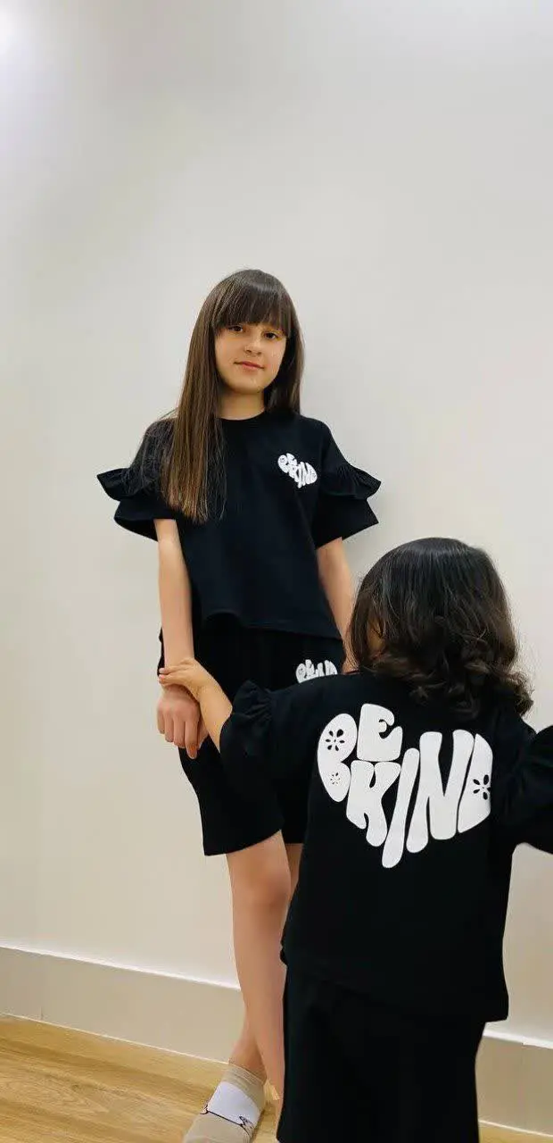 🌸کراپ شلوارک دخترانه BEKIND🌸
