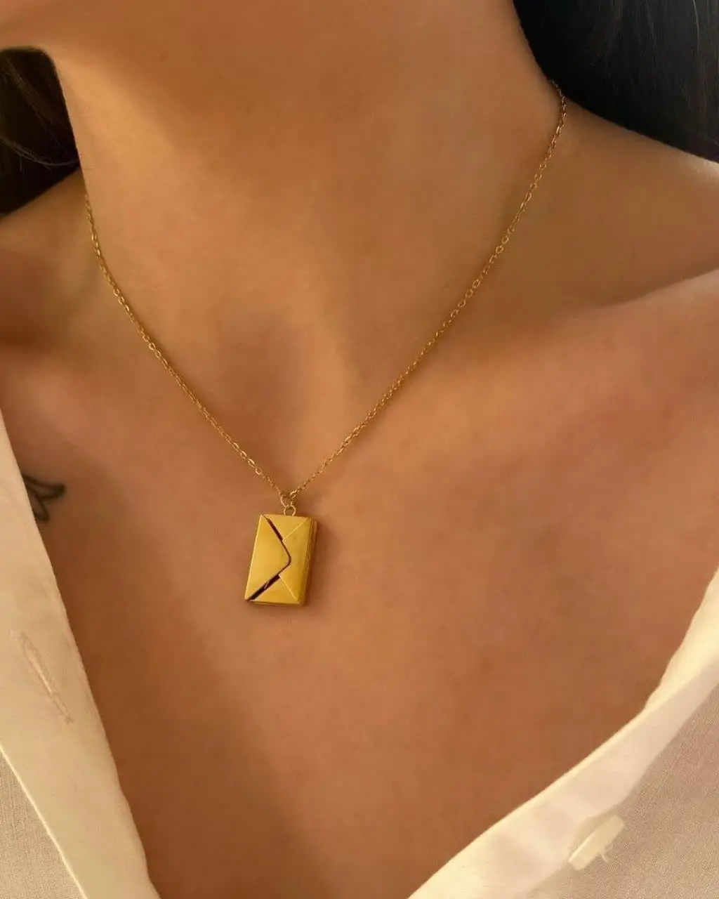 #گردنبند پاکت نامه #عشق😍
