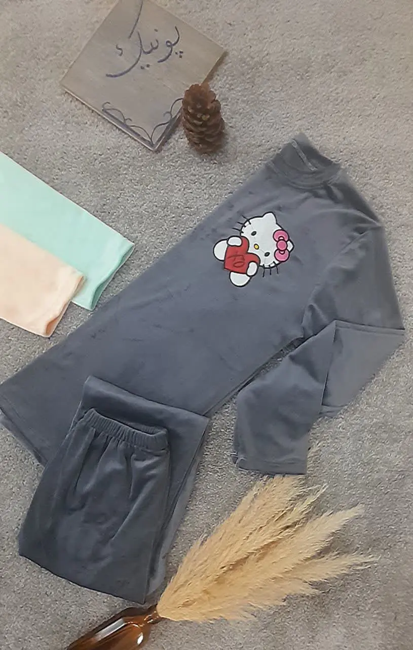 بلوز و شلوار مخمل زنانه 
