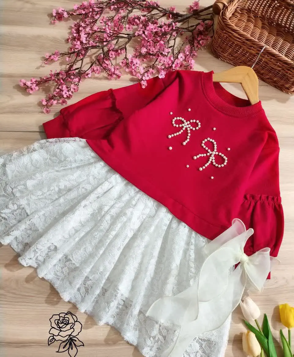 پیراهن دورس و دانتل مدل پریا