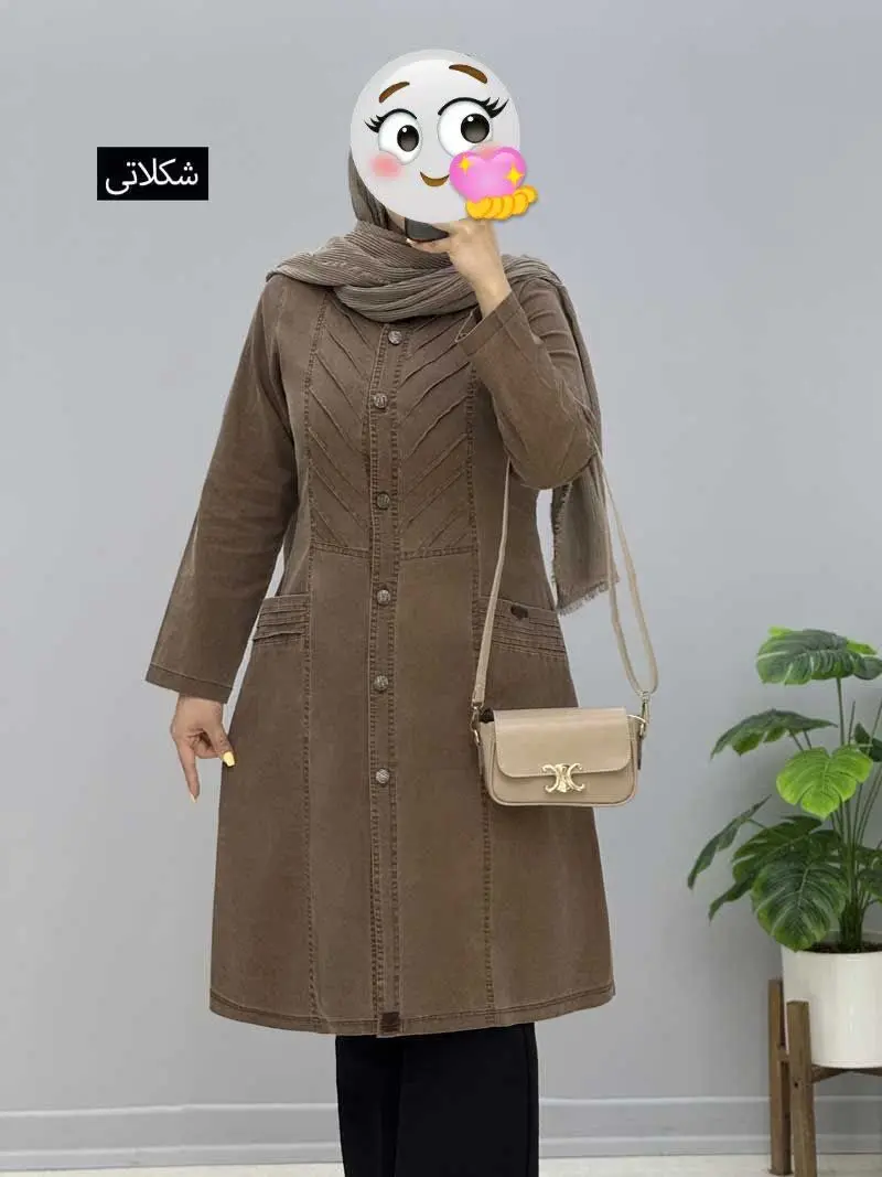 🖋نام: مانتو کتان رزا