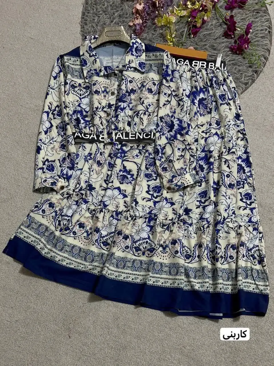 👚 نام: کراپ دامن گلبهار
