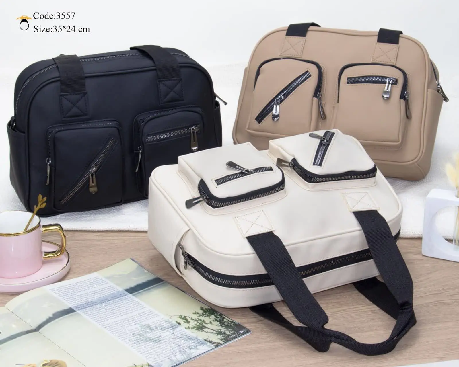 زنانه پر جیب 
