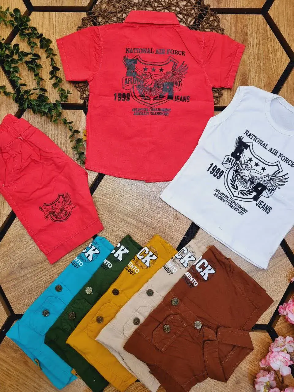 👕۳تیکه (پیراهن، تیشرت، شلوا...