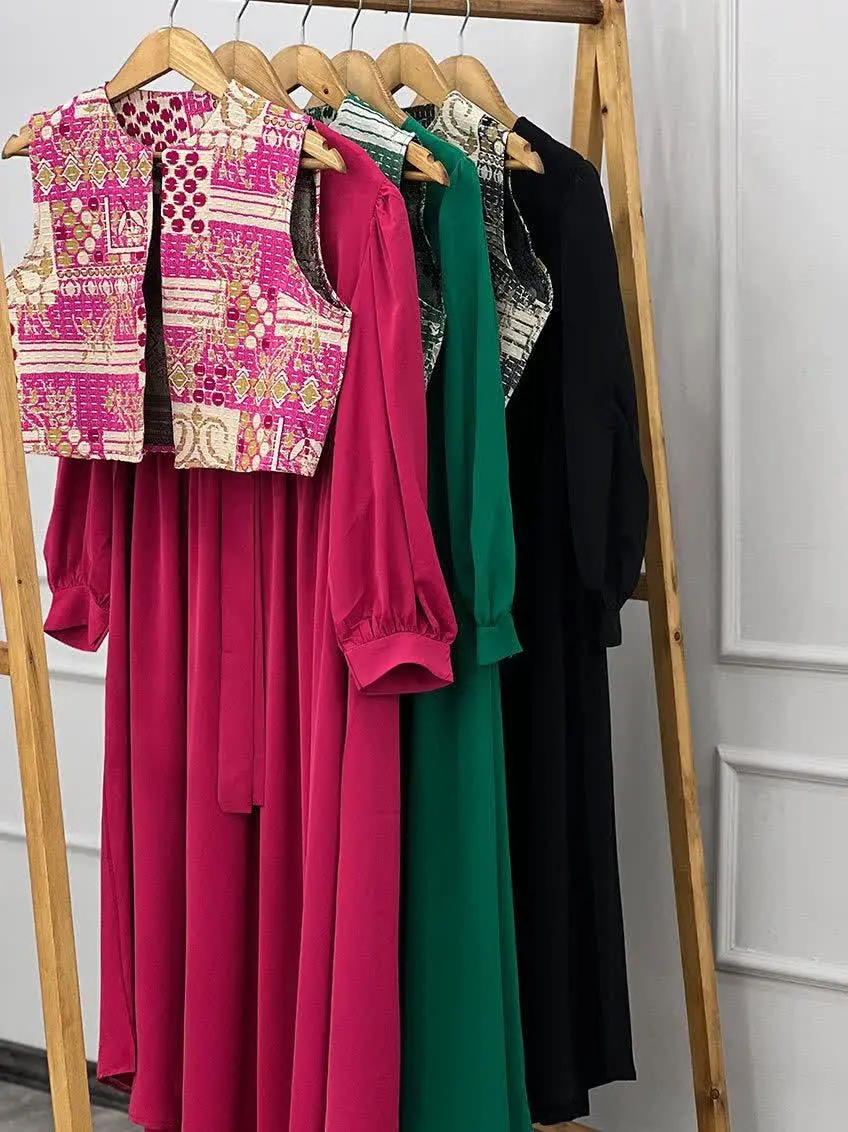 ❤️نام: سارافن و جلیقه مدل ویولت
