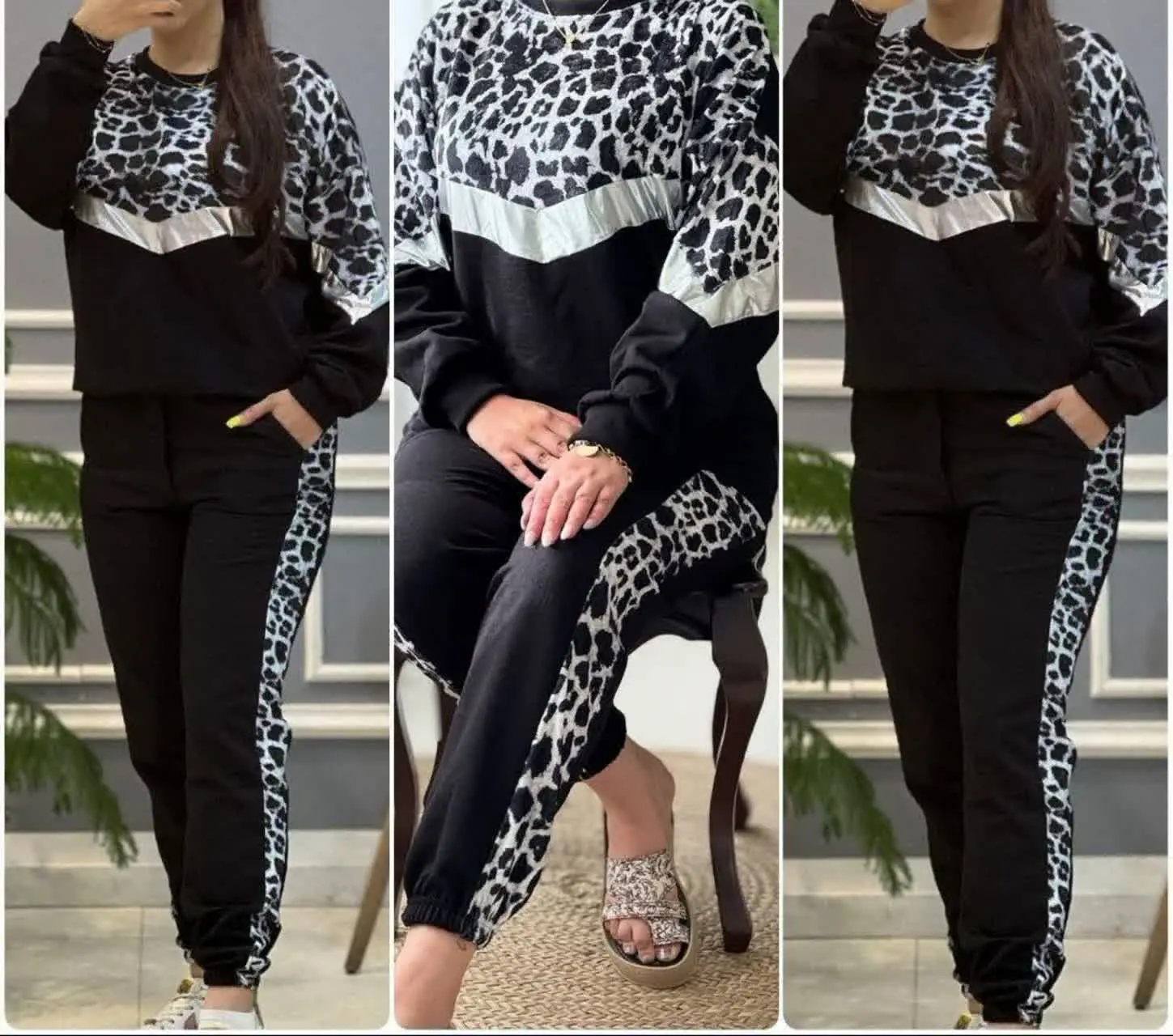 💥بلوز کیمونو و شلوار مدل وندا😍