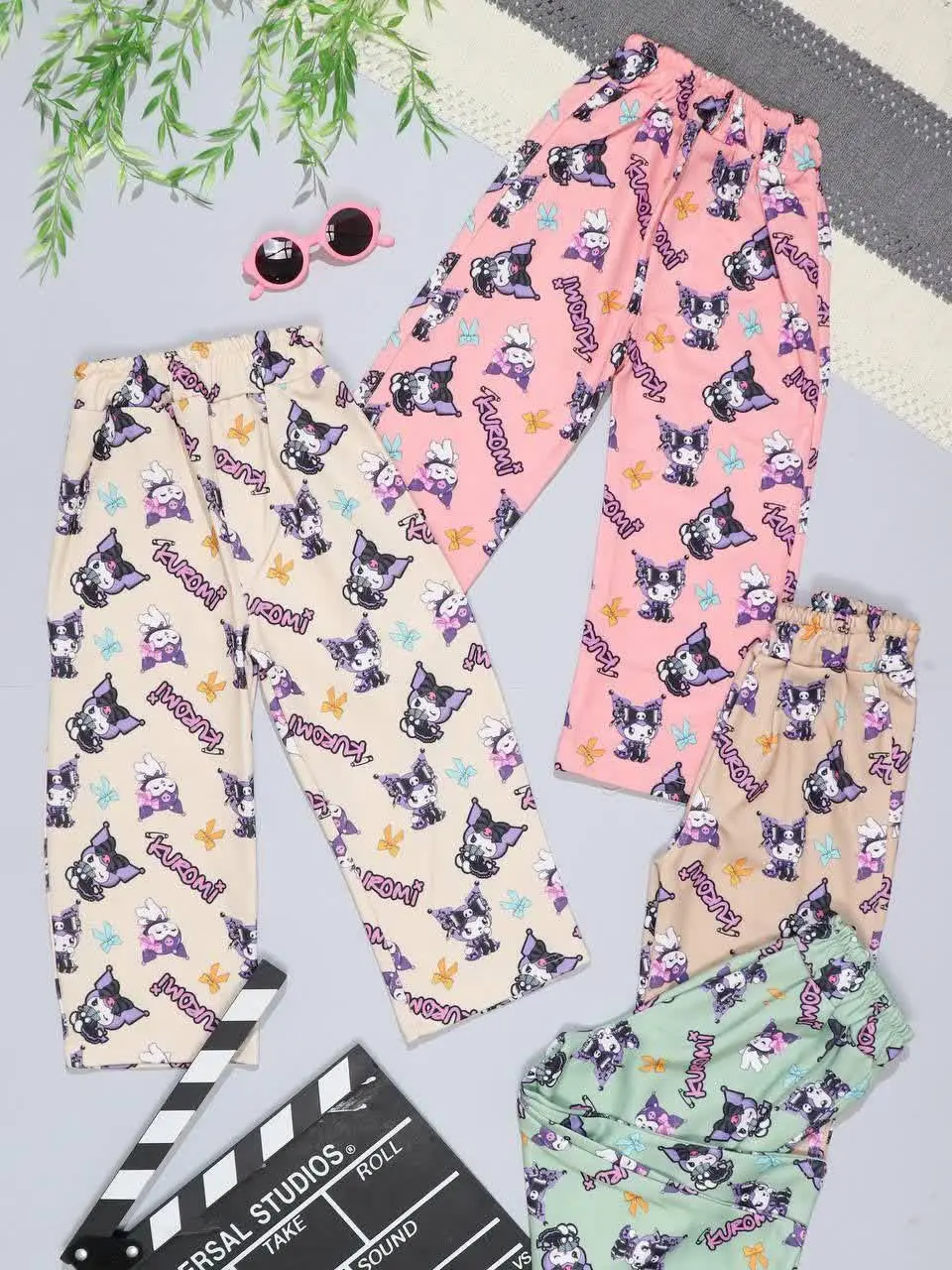 👫شلوار دخترانه چاپ کرومی 👫